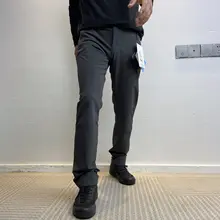 秋のアウトドア用 メンズ 防風防水 ソフトシェル 登山用パンツ【耐磨素材・通勤対応】