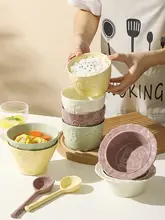 子供用 ボウル 可愛い 浮彫 陶器 ご飯 ボウル サラダ オートミール 朝食 小ボウル