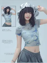 夏用透け感のあるジャズ風シャツ【軽量・通気性・ダンス用】