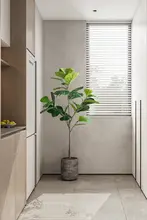 北欧風のフェイクフィ植物【インテリア用・鉢植え・リビング用・装飾】