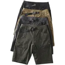 防水透湿機能付き メンズ速乾ショートパンツ【多ポケット・ストレートシルエット・ハイキング用】