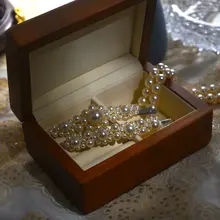 パール付きヘアクリップ【レトロエレガント・前髪用】