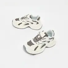 春用 スポーツスニーカー レディース【厚底・メッシュ・ダッドシューズ】