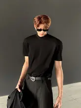 シンプルなデザインのボクシーTシャツ【ユニセックス・クリーンフィット・フィット感のあるベーシックトップス】