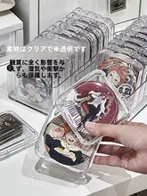 透明方形アクリル製コレクションボックス【蓋付き・周辺キャラクター用】
