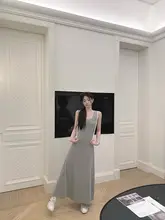 感漂う背中開きワンピース【スリムフィット・カジュアルスタイル】