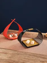 日本風の天ぷら寿司用提げ皿【創意お菓子やスナック用】