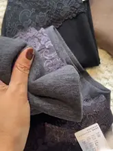 極上の柔らかさのレースウエスト保温パンツ【秋冬用・高ウエスト・透け感あり・快適】