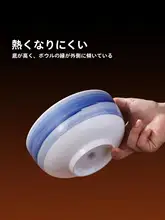 青花陶器製 大容量の面用ボウル【家庭用・中華スタイル】
