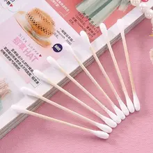 使い捨てコットン耳かき【100本入り・両端使用・化粧用・家庭用】