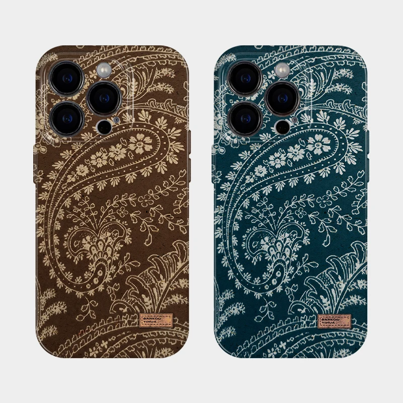 iPhone11 ケース おしゃれ どう選ぶ？復古カシューナッツ花デザインが女性に贈る、高級感と温かみの融合
