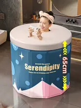 折りたたみ式バスタブ【大人用・家庭用・冬用・子供用・座浴にも対応】