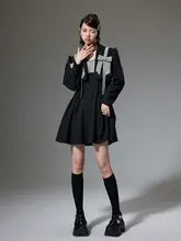 春季おしゃれで快適！オリジナルデザインの外套とキャミソールワンピース（セットアップ対応）