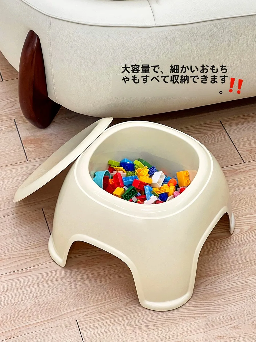 子どもがいる家庭で安全な収納を実現するには？このスツールが意外に効果的