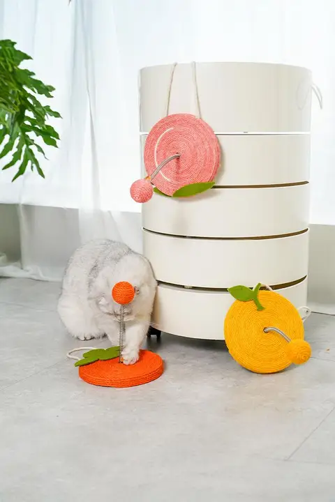 猫用おもちゃ【麻ひも・スプリングボール・揺れるボール・猫じゃらし】