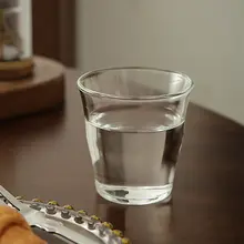 日本式 ガラスコーヒーカップ【アイスコーヒー・炭酸飲料対応・高透過性】
