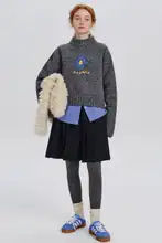 秋冬用 カーディガンセーター【多色展開・フェアアイル模様・重ね着に最適】（セットアップ対応）