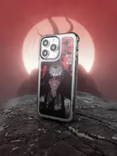 スマホケース 対応 iPhone14 pro max 13 12 アニメ ダークスタイル 材質 耐衝撃