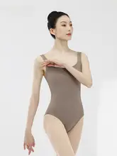 芙帛 バレエダンス背中開きタンクトップボディスーツ【ヨガ・体操用】