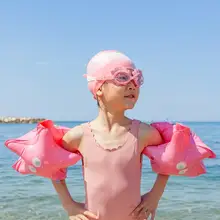 子供用アームリング【男女共用・浮き輪・鮮やかデザイン】（セットアップ対応）