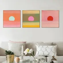 アンディ・ウォーホル サンライズアートモダンイラスト【シンプルで高級感のある壁掛け装飾】