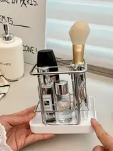 歯ブラシスタンド ステンレス 壁掛け 電動歯ブラシ 逆さ吊り コップ収納 かわいい バスルーム 収納ラック