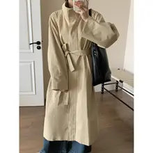 XinmonLee 高級感のあるエレガントなスタンドカラーコート【秋冬用・女性用】
