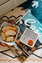 ワイヤレスミニBluetoothスピーカー【レトロデザイン・高音質・アウトドア用】