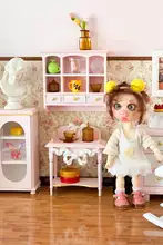 粉色シリーズの人形用家具【撮影小物・キャビネット・BJD用】（セットアップ対応）