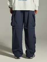 機能性 メンズスポーツカジュアルパンツ【春用・多ポケット・工装デザイン・束脚】（セットアップ対応）