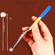 光るピンセット【充電式・シリコン製・USB対応・黒】