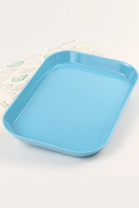 家庭用 プラスチック製 長方形フルーツトレイ【子供のおやつや軽食に最適】