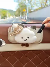 車用サングラスホルダー【粘着式・ハートデザイン】