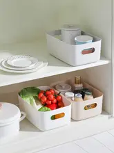 デスク上用収納ボックス【プラスチック製・化粧品・バス用品用・学生向け】