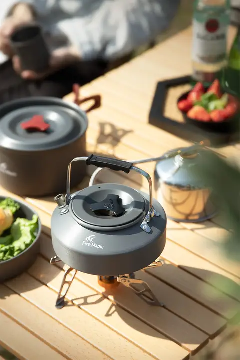 火枫 アウトドア調理器具セット【キャンプ用・ポットと鍋・自炊対応】