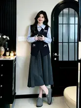 美しいデザインのレディース2点コーディネート【おしゃれ・体型カバー・半袖トップスとスカート・スリムシルエット】（セットアップ対応）