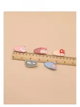 かわいいベビー用ヘアクリップ【髪を傷めない・子供用・ヘッドアクセサリー】