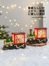 JOJO'S L. PD. 雑貨屋のクリスマスオイルランプ飾り【雪降るデザイン・創意装飾】