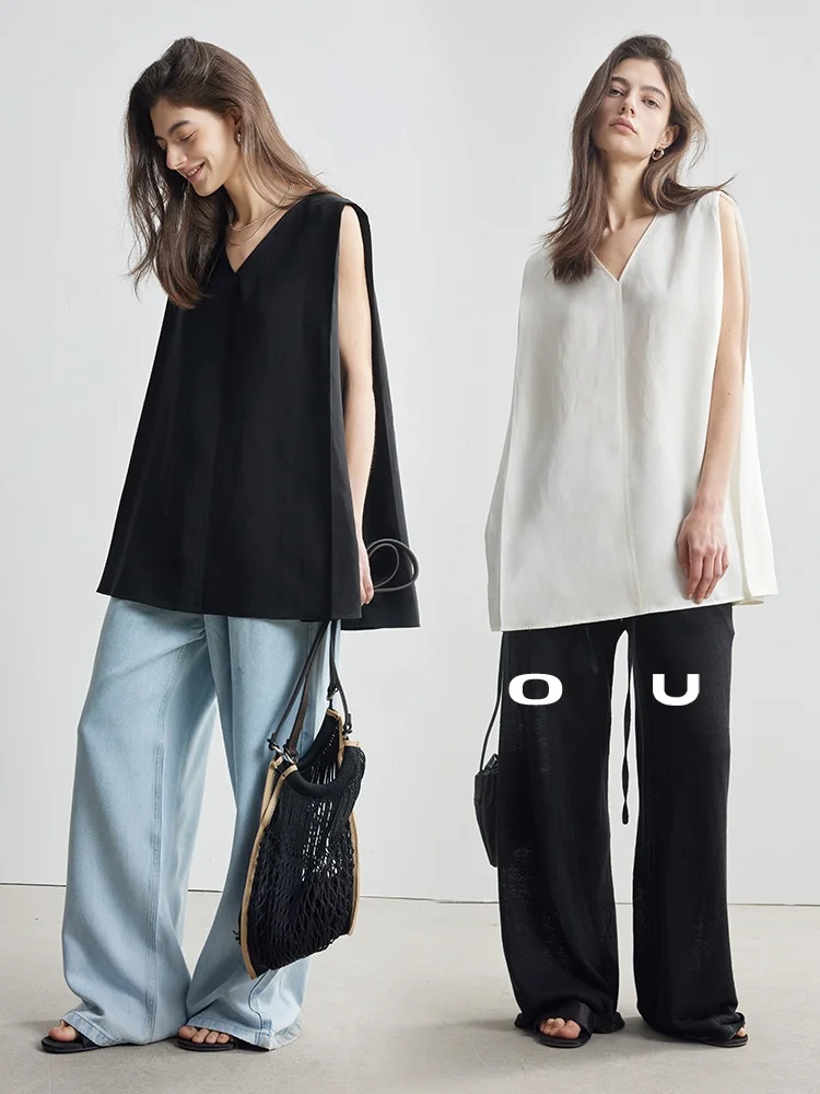 立体肩ラインのTシャツ 横から着る着こなしのコツとスタイリングガイド