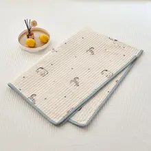 通気性抜群の防水ベビーロングマット【極上の柔らかさ・洗濯可能・大サイズ】