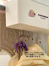 デスクサイド収納ラック【クリップ式・学生向け・ペンスタンド・バッグフック付き】