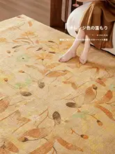 中世風リビングルームカーペット【防音効果・柔らかく肌に優しい・滑り止め付き・厚手】