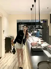 高級感あるダウンコート【羽毛内蔵・シンプルデザイン・小香スタイル】