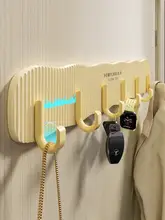 キッチン フック 列パンチフリーの強力な耐荷重