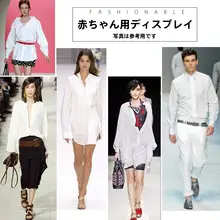夏用コットン製シャツワンピース【60番手・ブラック＆ホワイト・ユニセックス・高密度・テンセル風加工】
