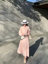 お洒落な韓国風女性用コーディネート【感のある半身スカート・春向け】（セットアップ対応）