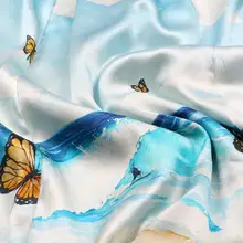 女性用サマーシルクスカート、万能サテン ミディスカート