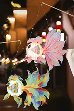 金魚ランタン 手提げ 和風 かわいい 夏祭り 十五夜 お月見 キッズ 男の子 女の子「JOJO'S L. PD.」