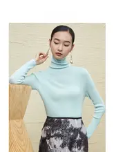 抗菌ウールニットセーター【ハイネック・秋冬用・女性用】（セットアップ対応）
