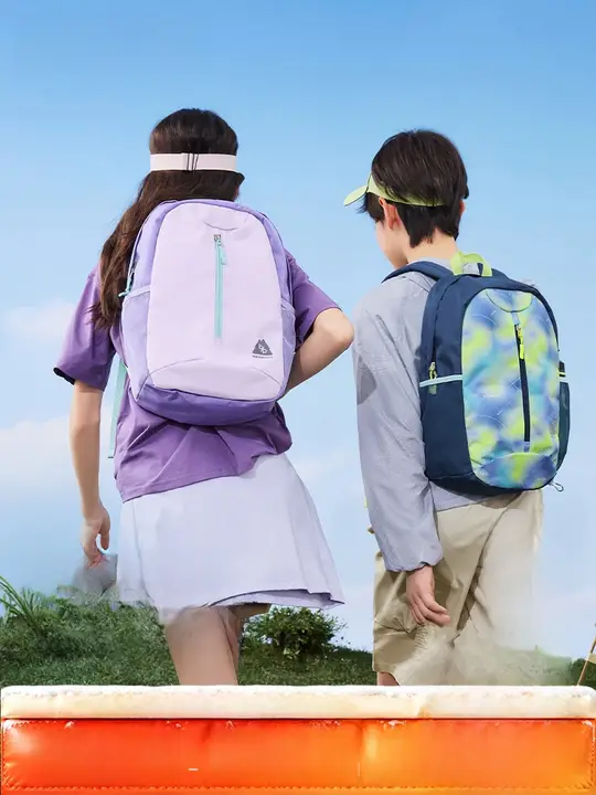 リュック キッズ ボーイズ ガールズ 大容量 収納 カラーブロック カジュアル 快適 お出かけ 秋「Balabala」